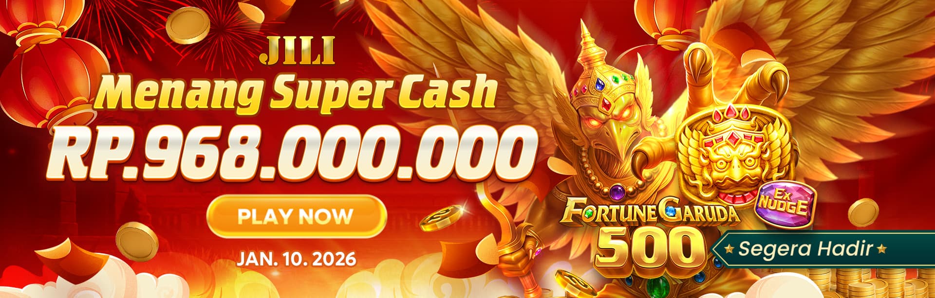 EVENT JILI SLOT: RAIH SUPER CASH SEKARANG